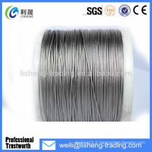 6 * 7 + FC High Tensile Ungalvanized Steel Wire Rope